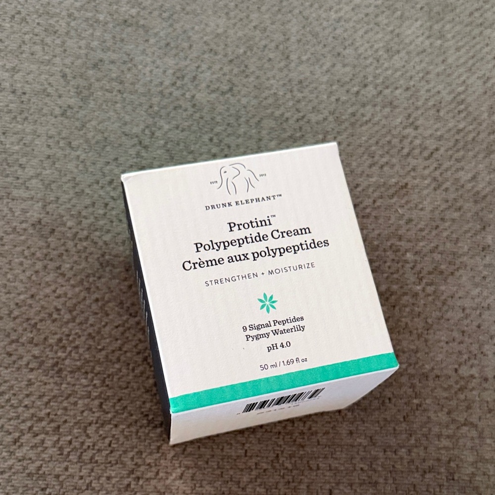 Drunk Elephant Protini Polypeptide Cream - White and Green